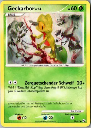 Geckarbor Exemplar 2,25 €