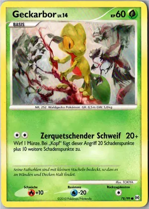 Geckarbor Exemplar 2,25 €
