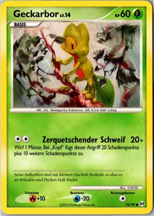 Geckarbor Exemplar 2,25 €