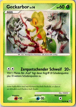 Geckarbor Exemplar 2,25 €