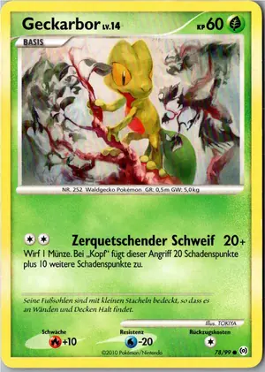 Geckarbor Exemplar 2,25 €