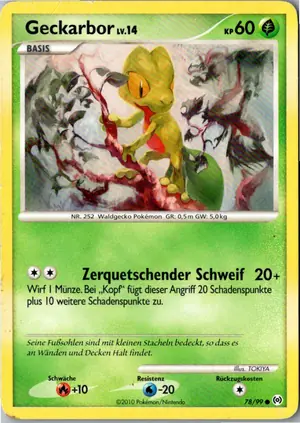 Geckarbor Exemplar 2,25 €