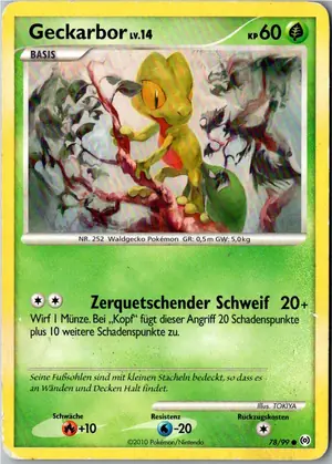 Geckarbor Exemplar 2,25 €