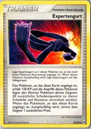 Pokémon-Karte Expertengurt 87/99 Arceus