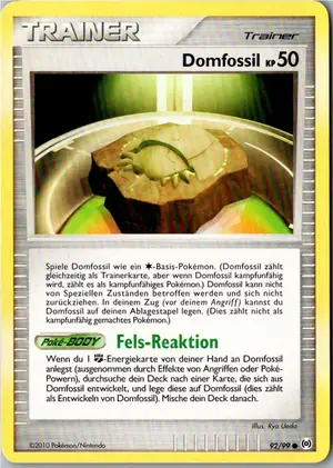 Pokémon-Karte Domfossil 92/99 Arceus