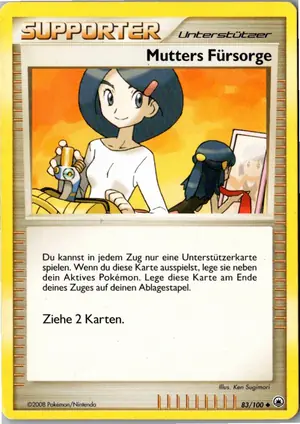Mutters Fürsorge Exemplar 1,25 €