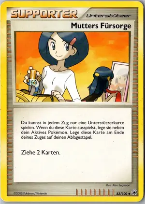 Mutters Fürsorge Exemplar 1,25 €