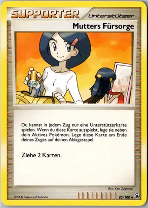 Mutters Fürsorge Exemplar 1,25 €