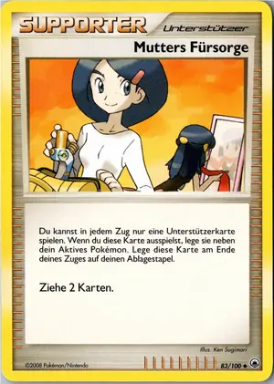 Mutters Fürsorge Exemplar 1,25 €