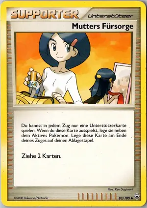 Mutters Fürsorge Exemplar 1,25 €