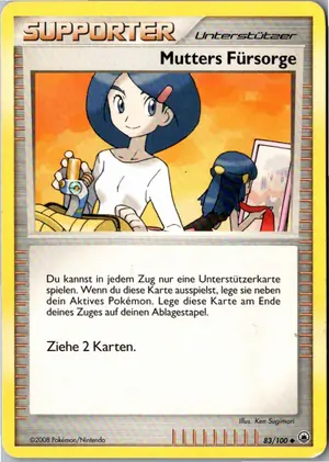 Mutters Fürsorge Exemplar 1,25 €