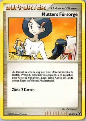Mutters Fürsorge Exemplar 1,25 €