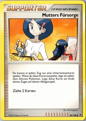 Mutters Fürsorge Exemplar 1,25 €