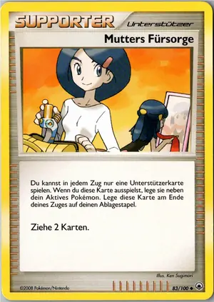 Mutters Fürsorge Exemplar 1,25 €