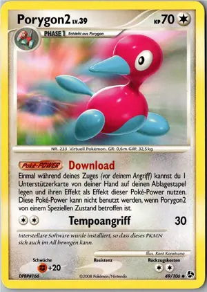 Porygon2 Exemplar 1,95 €