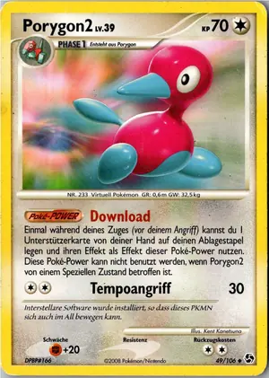 Porygon2 Exemplar 1,95 €