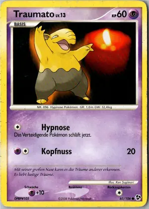 Pokémon-Karte Traumato 65/106 Epische Begegnungen