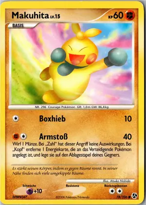Makuhita Exemplar 1,95 €
