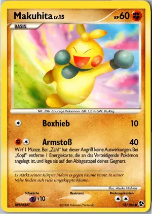 Makuhita Exemplar 1,95 €