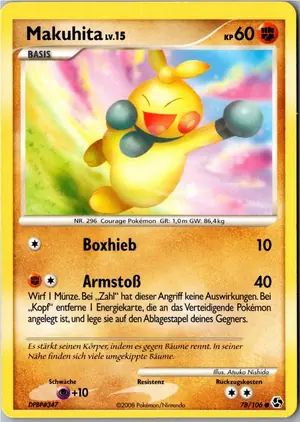 Makuhita Exemplar 1,95 €