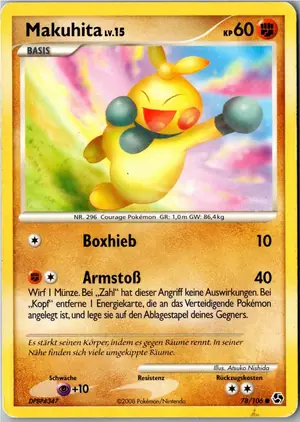 Makuhita Exemplar 1,95 €