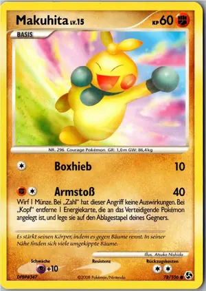 Makuhita Exemplar 1,95 €