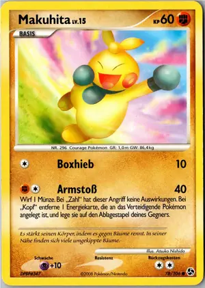 Makuhita Exemplar 1,95 €