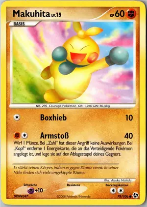 Makuhita Exemplar 1,95 €