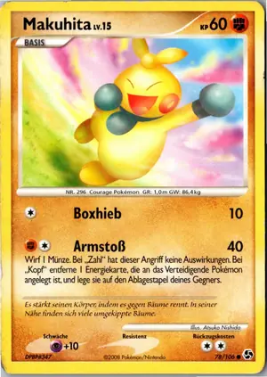 Makuhita Exemplar 1,95 €