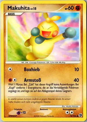 Makuhita Exemplar 1,95 €