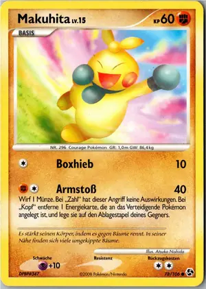 Makuhita Exemplar 1,95 €