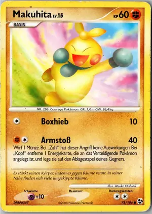 Makuhita Exemplar 1,95 €