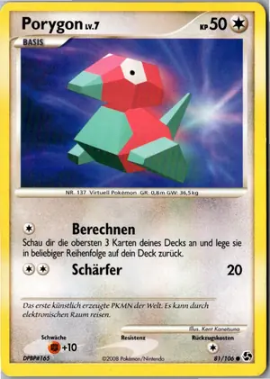 Porygon Exemplar 1,95 €