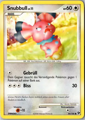 Snubbull Exemplar 3,95 €