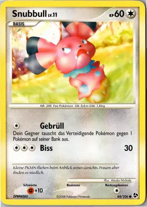 Snubbull Exemplar 3,95 €
