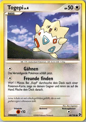 Togepi Exemplar 3,95 €