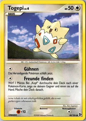 Togepi Exemplar 3,95 €