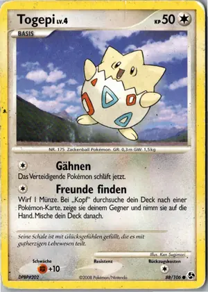 Togepi Exemplar 3,95 €