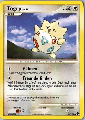 Togepi Exemplar 3,95 €