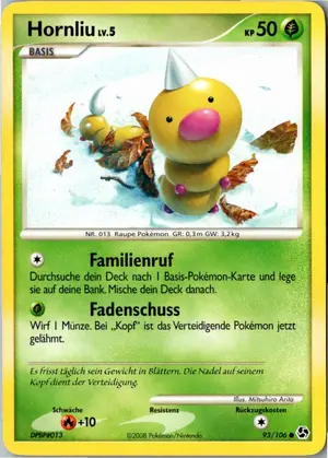 Pokémon-Karte Hornliu 93/106 Epische Begegnungen