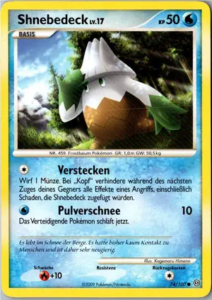Shnebedeck Exemplar 1,45 €