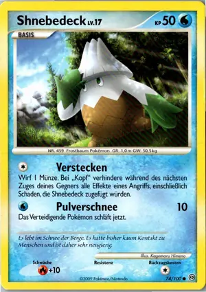 Shnebedeck Exemplar 1,45 €