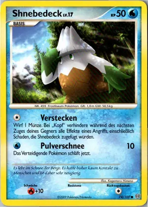 Shnebedeck Exemplar 1,45 €