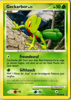 Geckarbor Exemplar 2,25 €