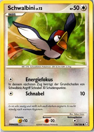 Schwalbini Exemplar 1,95 €