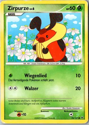 Zirpurze Exemplar 1,95 €