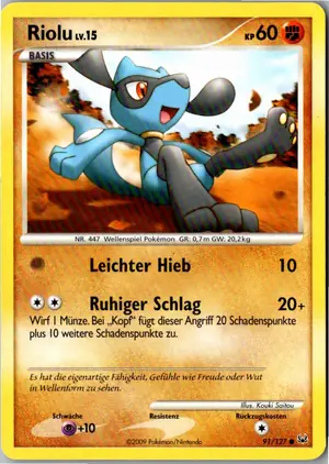 Riolu Exemplar 1,95 €