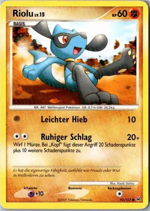 Riolu Exemplar 1,95 €
