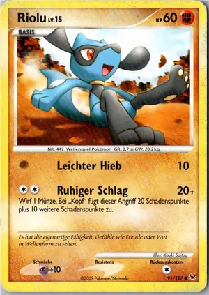 Riolu Exemplar 1,95 €
