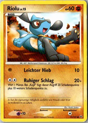 Riolu Exemplar 1,95 €